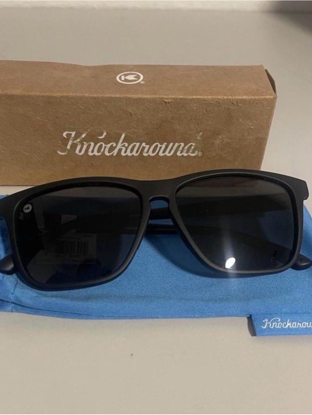 Knockaround Polarized Fast Lanes Sport (Black / Smoke)